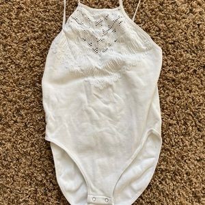 Free People white body suite xs/s